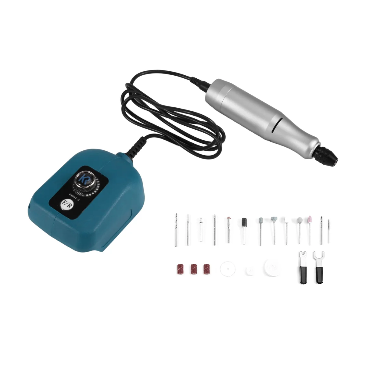 ABYA Mini Electric Grinder Stepless Speed Regulation Electric Drill Mini Drill Speed Rotary Tool for 18V-21V Battery