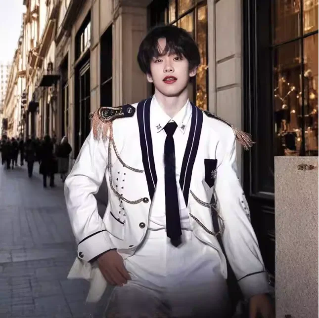 

Костюм для выступлений South Korean SM New Men's Team, как у исполнителей, для сцены и выступлений в барах