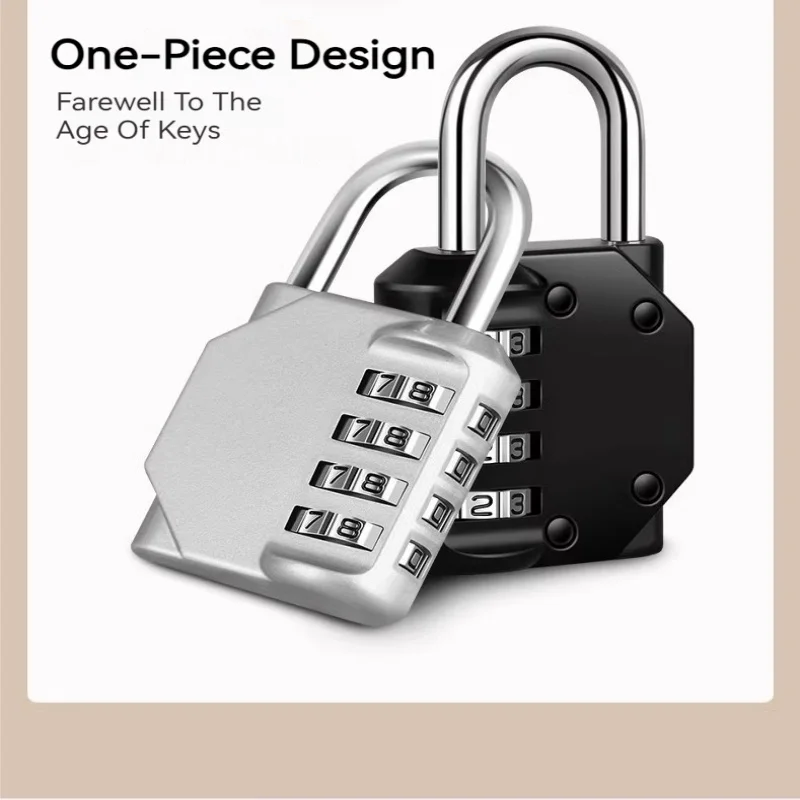 

Anti-theft and Anti-rust Password Padlock Suitcase Lock Locker Backpack Gym Home Lock Box Zinc Alloy Waterproof Padlock