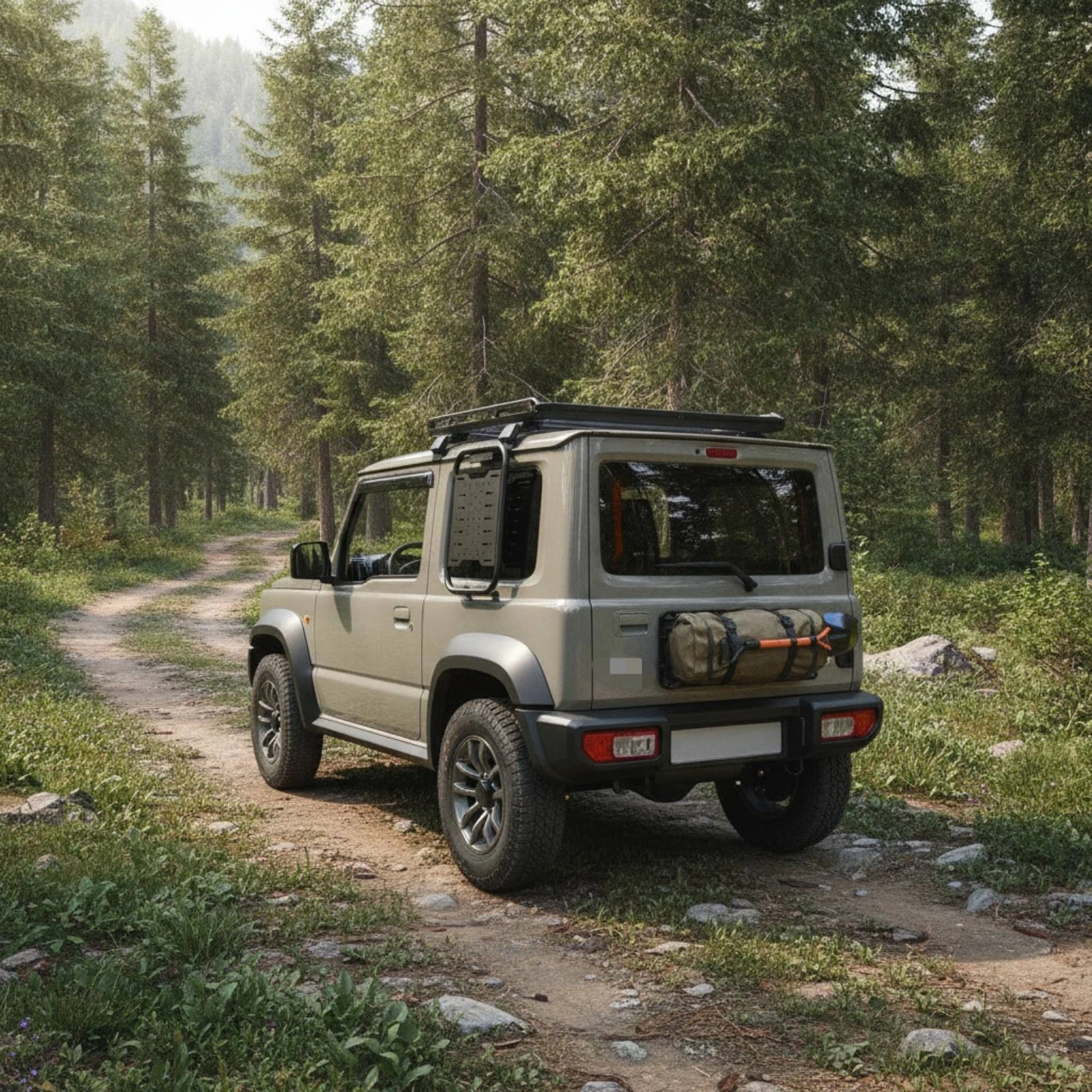 Side Rack Expansion Rack with Perforated Panel Screw Fixed Lateral Cargo Mount for Suzuki JB64 JB74