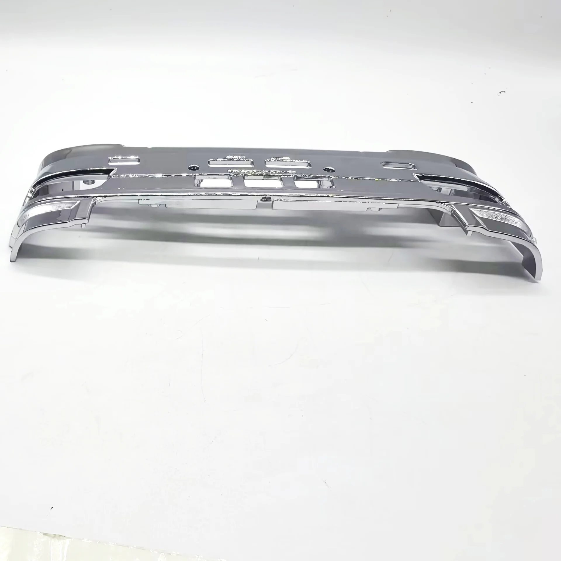 RC 1/14 LKW Verzinkter Pumpen-Anhänger-Frontstoßfänger für Tamiya Muldenkipper für SCANIA MAN VOLVO Anhänger-Kipper-LKW DIY-Teile – Detail 3