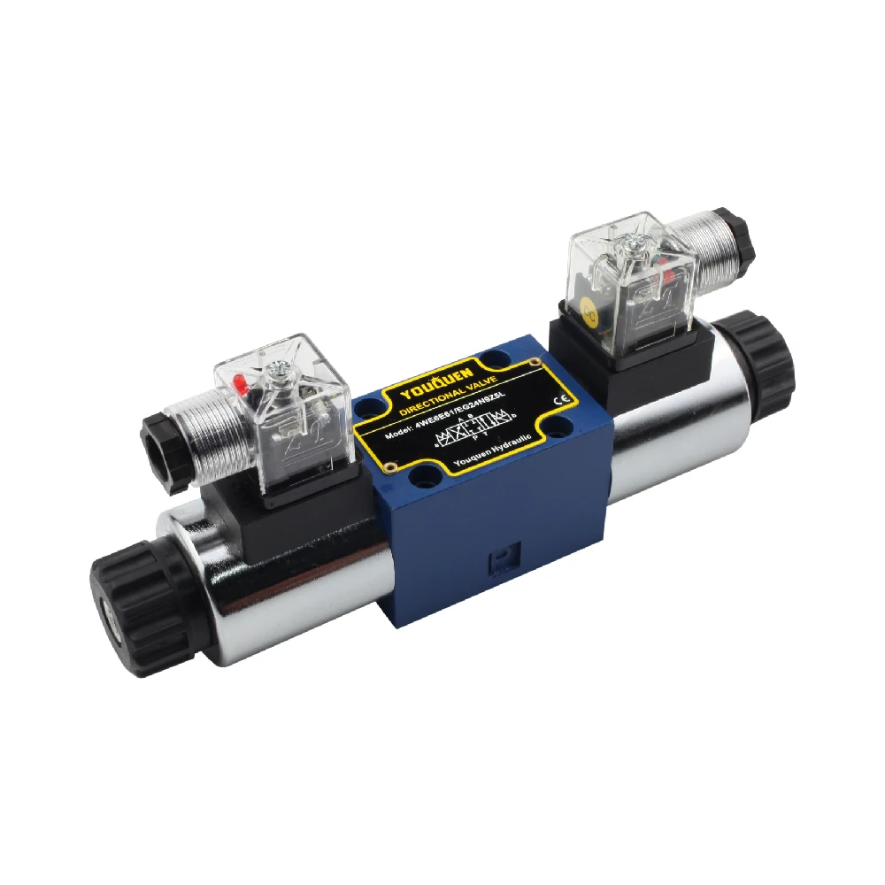 

4WE6E 6H 6J Hydraulic Solenoid Valve 31.5Mpa Directional Solenoid Valve Dc24V Solenoid Valve