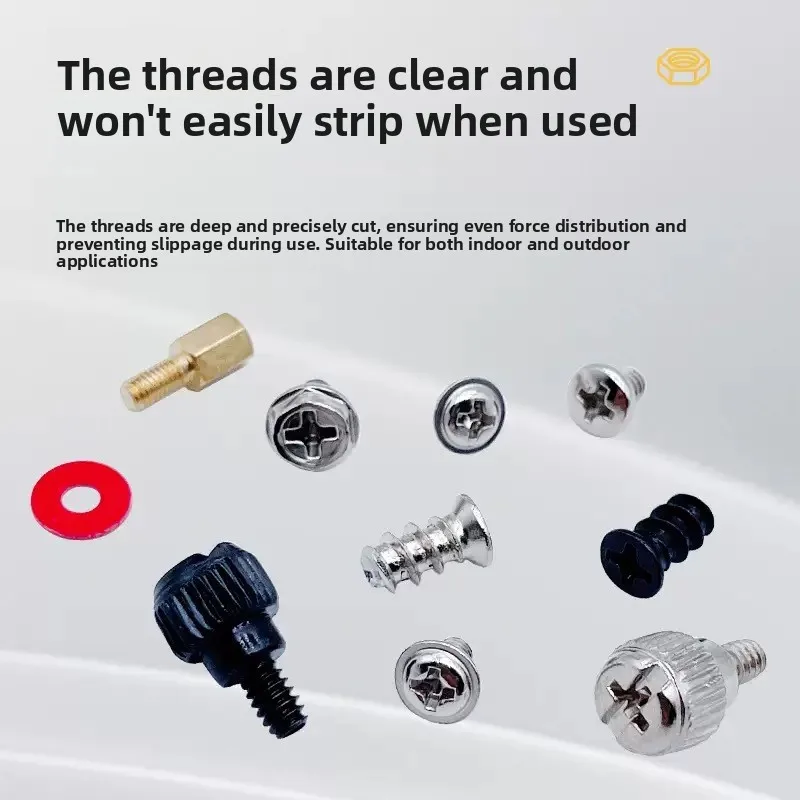228pcs Desktop Chassis Screw Kit Assembly Fasteners Mainboard Hard Disk Optical Drive Power Mount Set