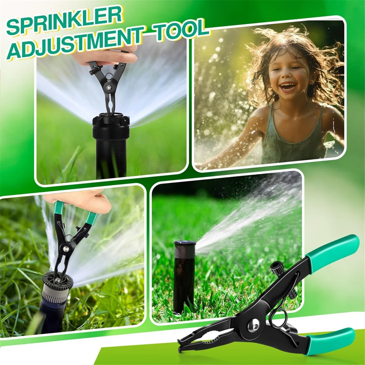 أداة سحب الرأس A83Z لـ PTC1-أداة سحب رأس الرش وأداة إصلاح لصيانة الري باللون الأخضر #2
