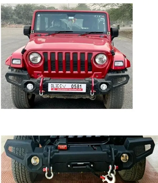 

Intelligent Library 2020 Mahindra Thar Front Grill ABS Auto Parts Car Grille Accessories In New Condition For Modified Mahindra