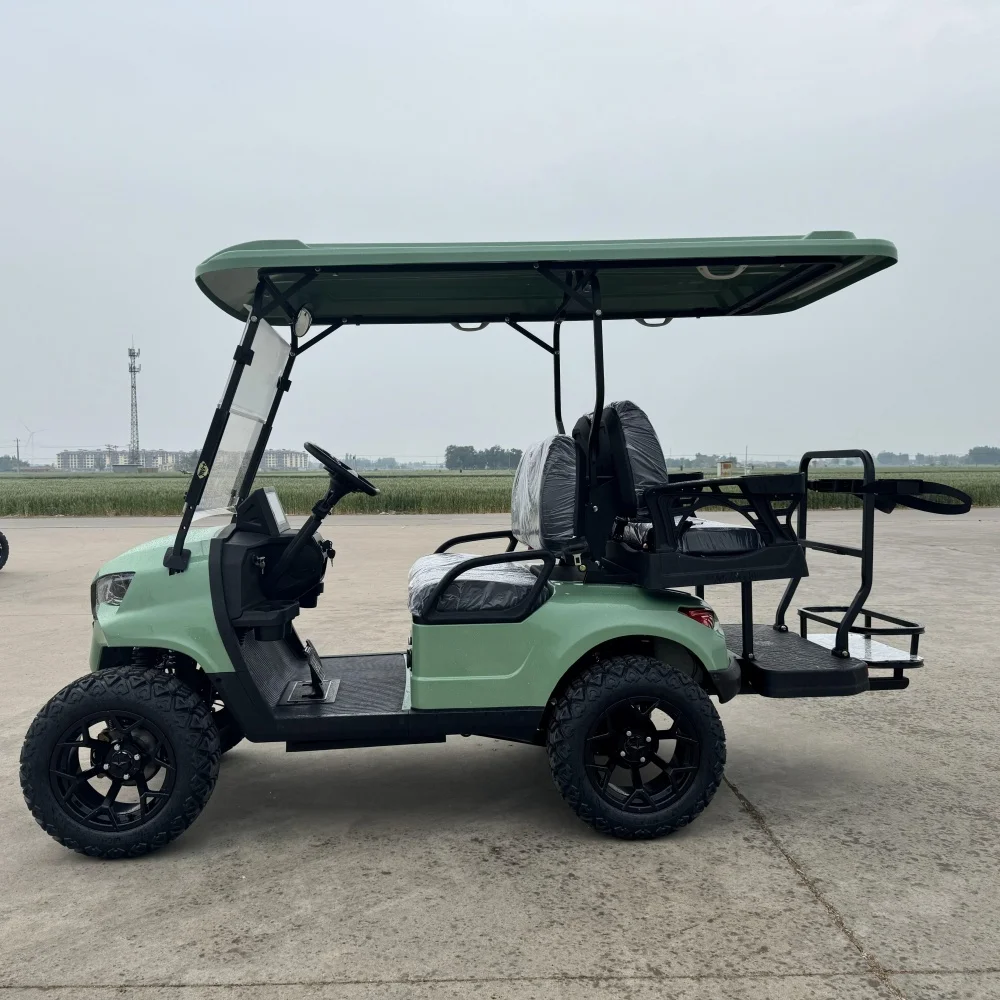 2024 High Quality CE Certified Lithium Battery All Terrain Electric 4-wheel Vehicle 7000W AC Motor Powerful Electric Golf Cart