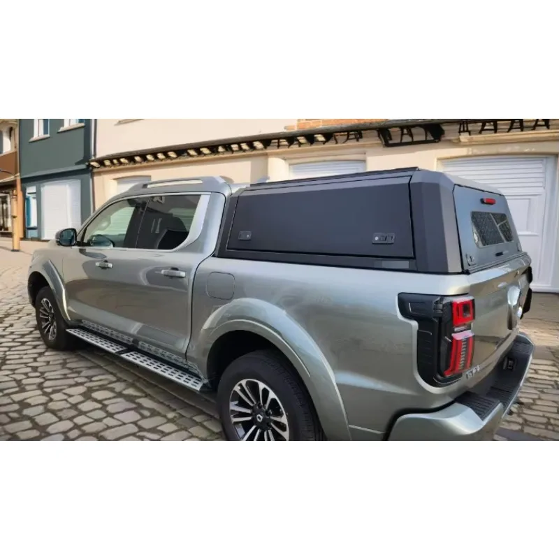 Pickup Truck Bed Topper Caps Waterproof Pickup Hard Top Canopy Camper Custom-fit For GMC Sierra Jeep GWM PAO POER view 2