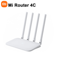 Xiaomi Router 4C WiFi Router 300Mbps Wireless 4 Antennas APP Control 64MB 802.11n Repeater Mode for Home Office Router