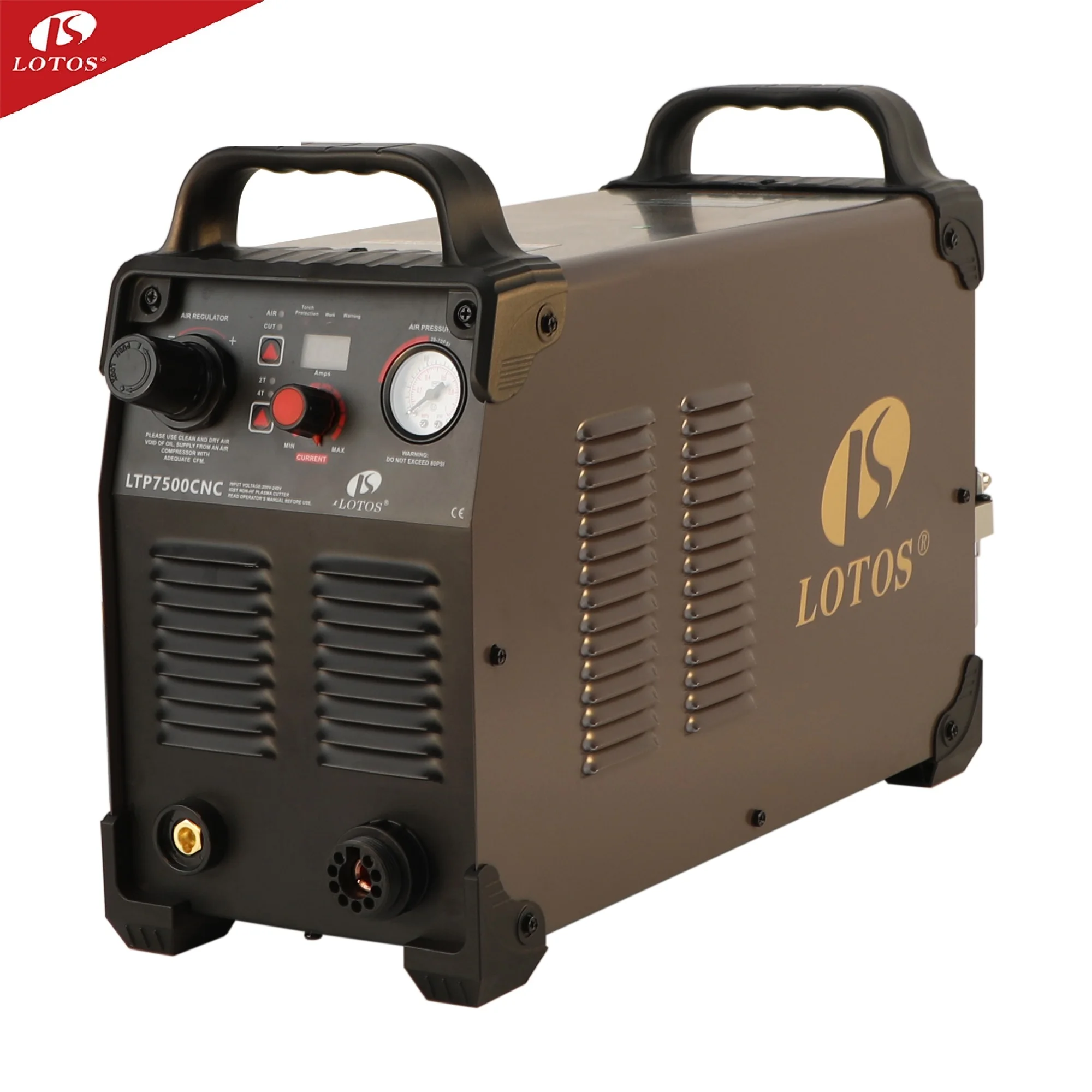 Lotos Hotsale Hc8000 Non Hf Portable Plasma Cutter Inverter Price 220V 38mm CNC Air Plasma Cutting Machine