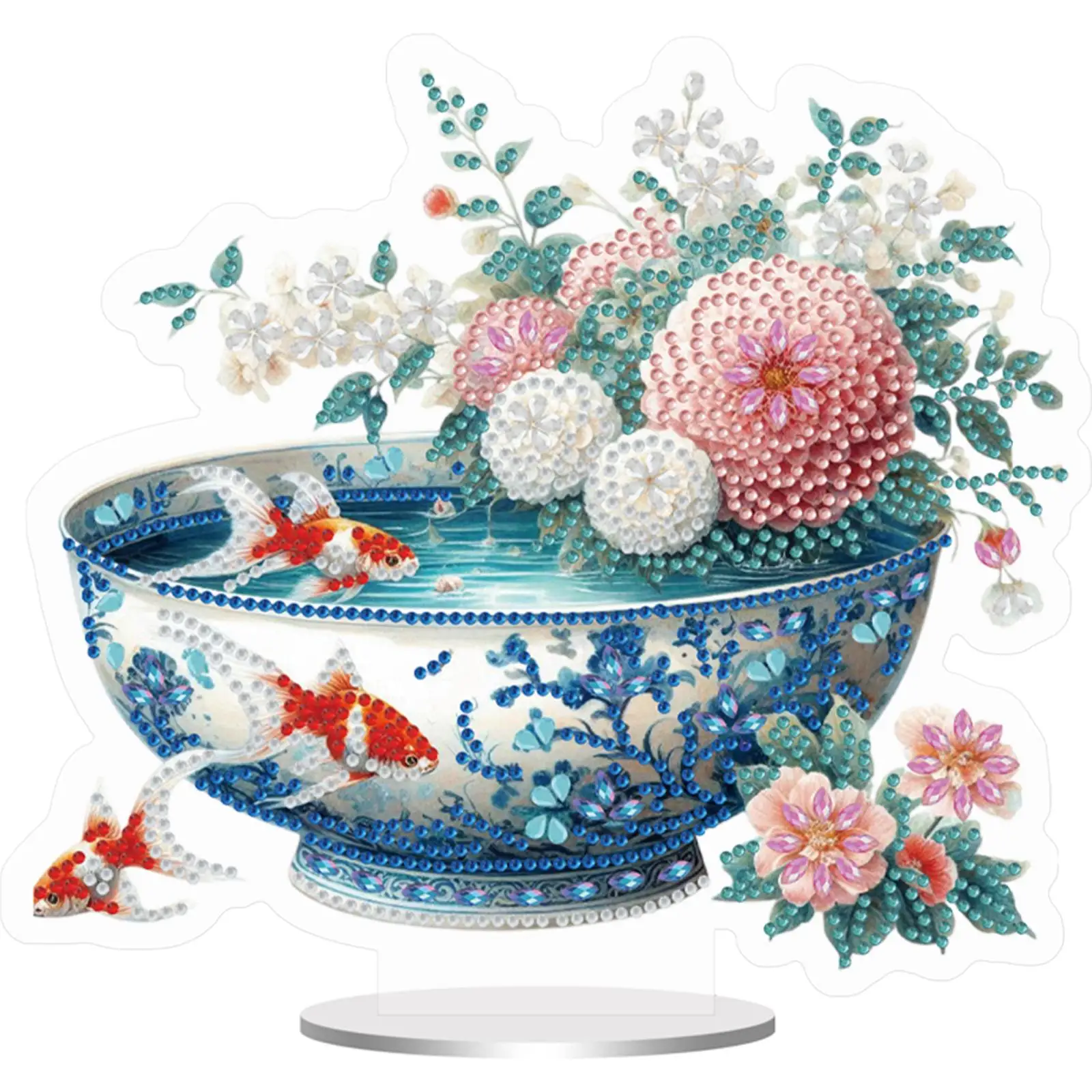 

2D плоская картина-пазл DIY, 5D алмазная мозаика DIY, декор для стола, алмазная живопись, украшение для рабочего стола, декор для спальни