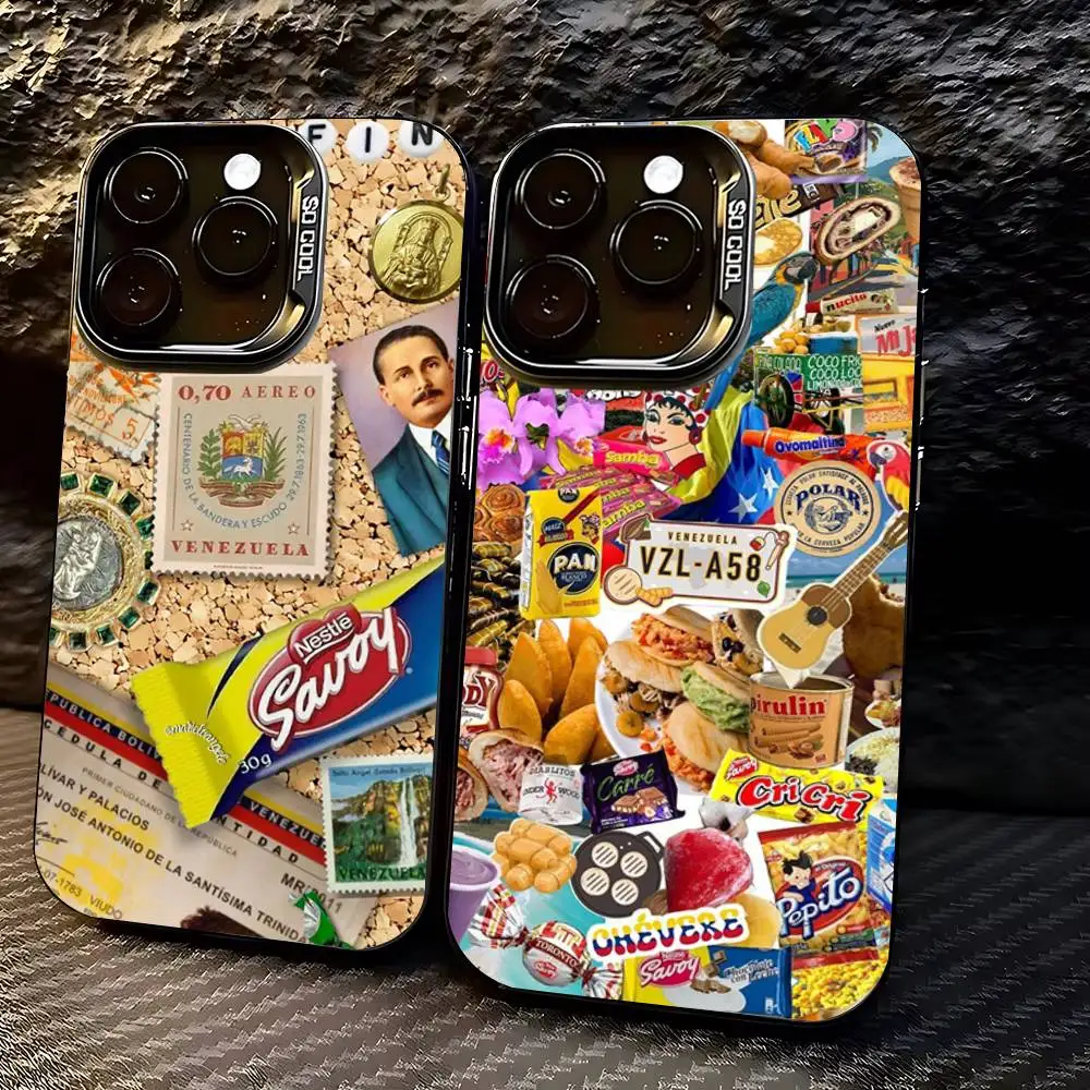 

Venezuela esthetic Art Phone Case For iPhone 17,16,15,14,13,12,11,Pro,Max,Plus Shockproof Cover