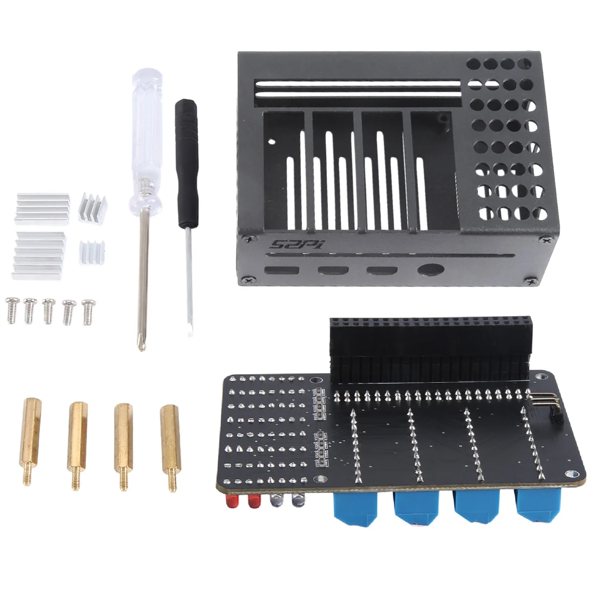 

GFR5-Suitable for Raspberry Pi 4 GPIO Board Expansion Board Housing Kit