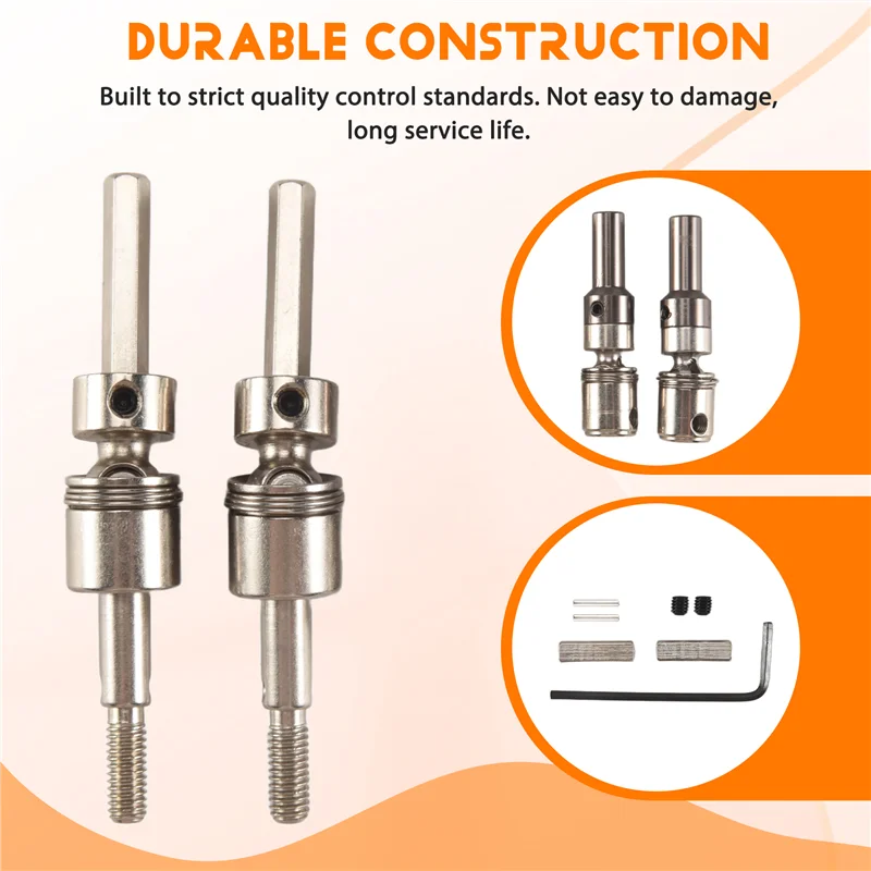 ABJL-CVD Ruota Anteriore Universale Albero Motore Accessori Per Wltoys 12428 12423 12427 1/12 RC Auto Parti di Aggiornamento