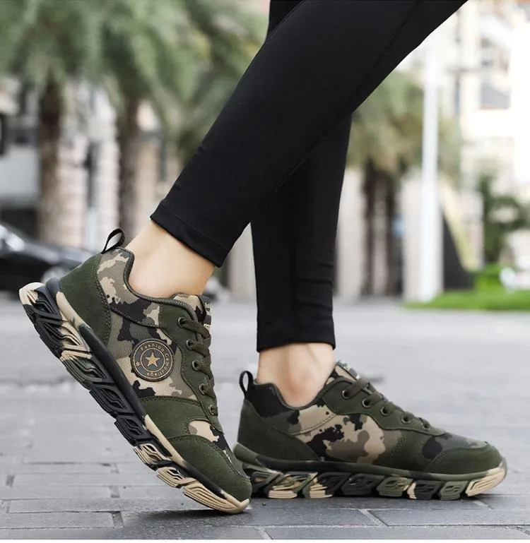 2024 Autumn New Camo Running Shoes Outdoor Training Shoes Sports Running Shoes