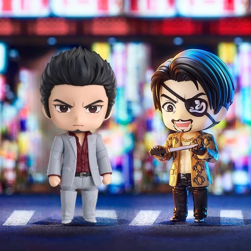 Figura de Anime Like A Dragon Kiryu Kazuma de 10cm, Yakuza Ichiban Kasuga/DIGSTA Ryu ga Gotoku, Figura de Ação Majima Goro, Modelo de Brinquedo