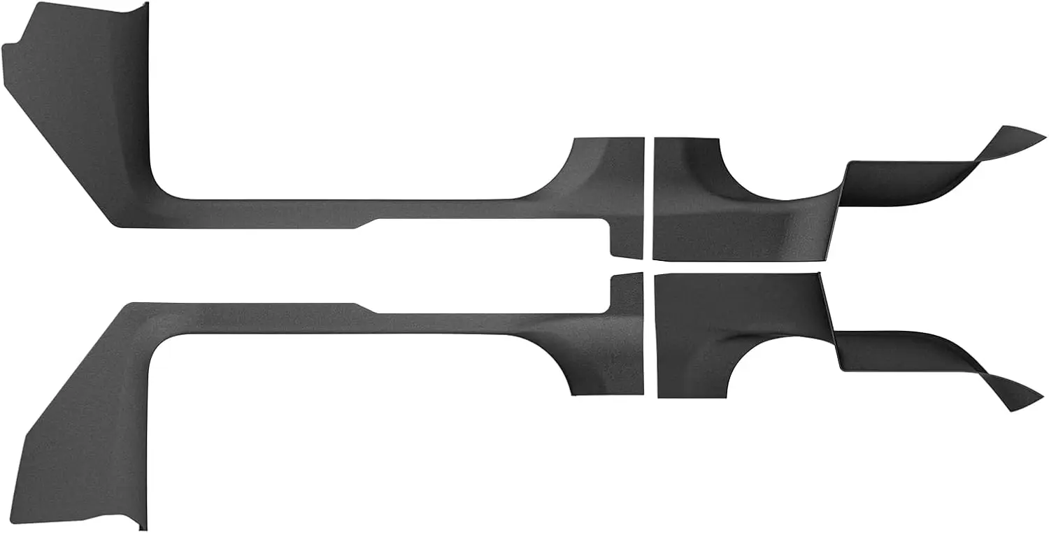 

4PCS TPE Door Sill Protector for Tesla Model Y Juniper 2025-2026, Anti-Dust Waterproof Cover