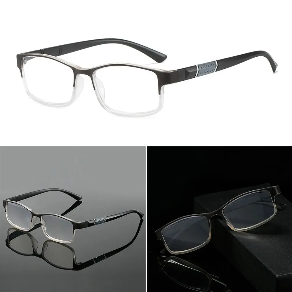 Blue Ray Blocking Anti-Blue Light Reading Glasses Half Frame Ultralight Hyperopia Glasses PC Eye Protection