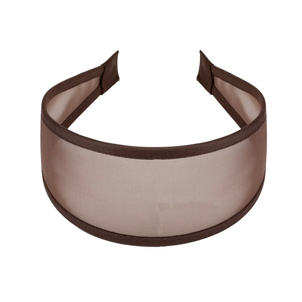 Trend Solid Color Thin Mesh Headband Wide Non-Slip Hair Hoop Hair Band Hair Accessories