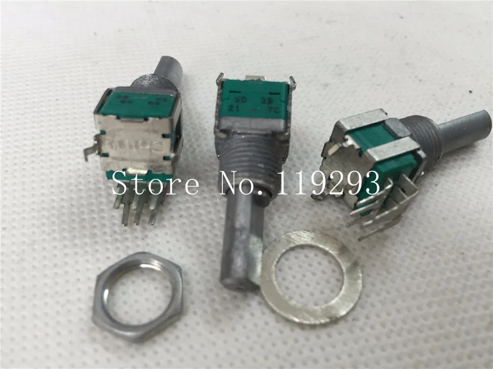 [BELLA]09 type original Japanese ALPS potentiometer 503B B50K  103B B10K double axle 20MM of the radius 4MM--10pcs/lot