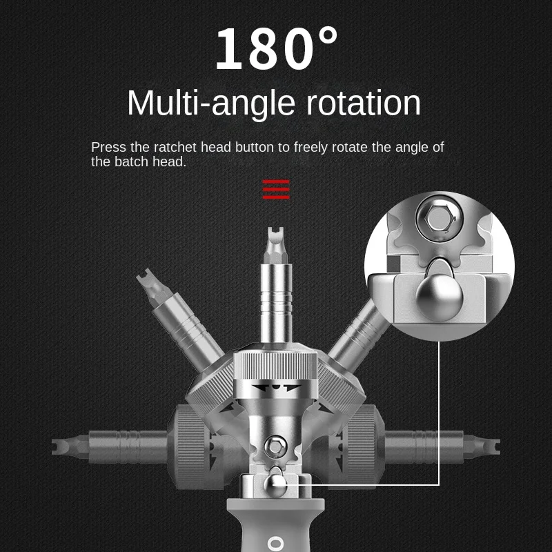 Wyj Multi-Function Screwdriver Tool Set Combination Triangle Screwdriver Screwdriver