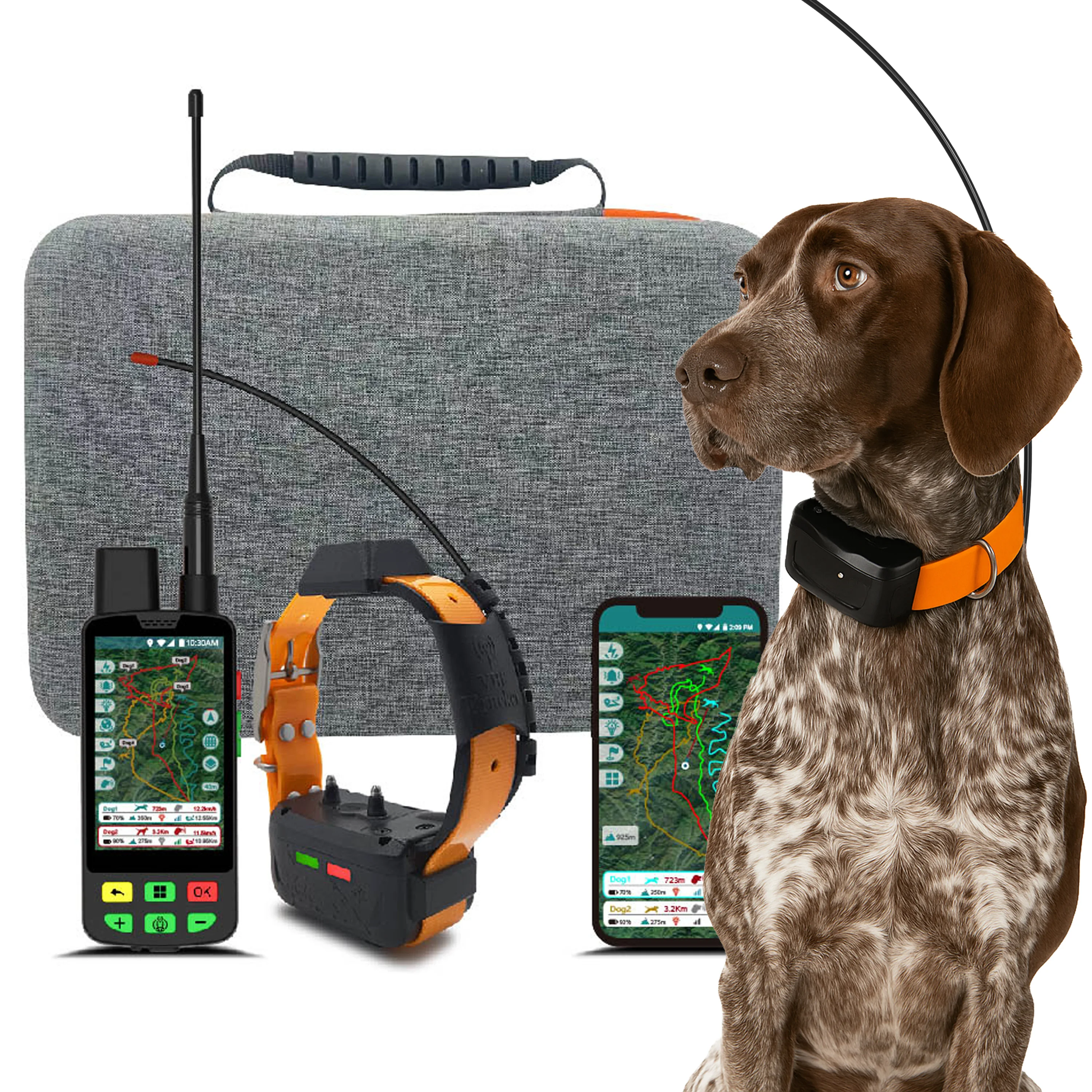

Ошейник GPS-слежения для собак High-Gain с антенной: двуполярный VHF + диапазон 15 км — доступна настройка OEM