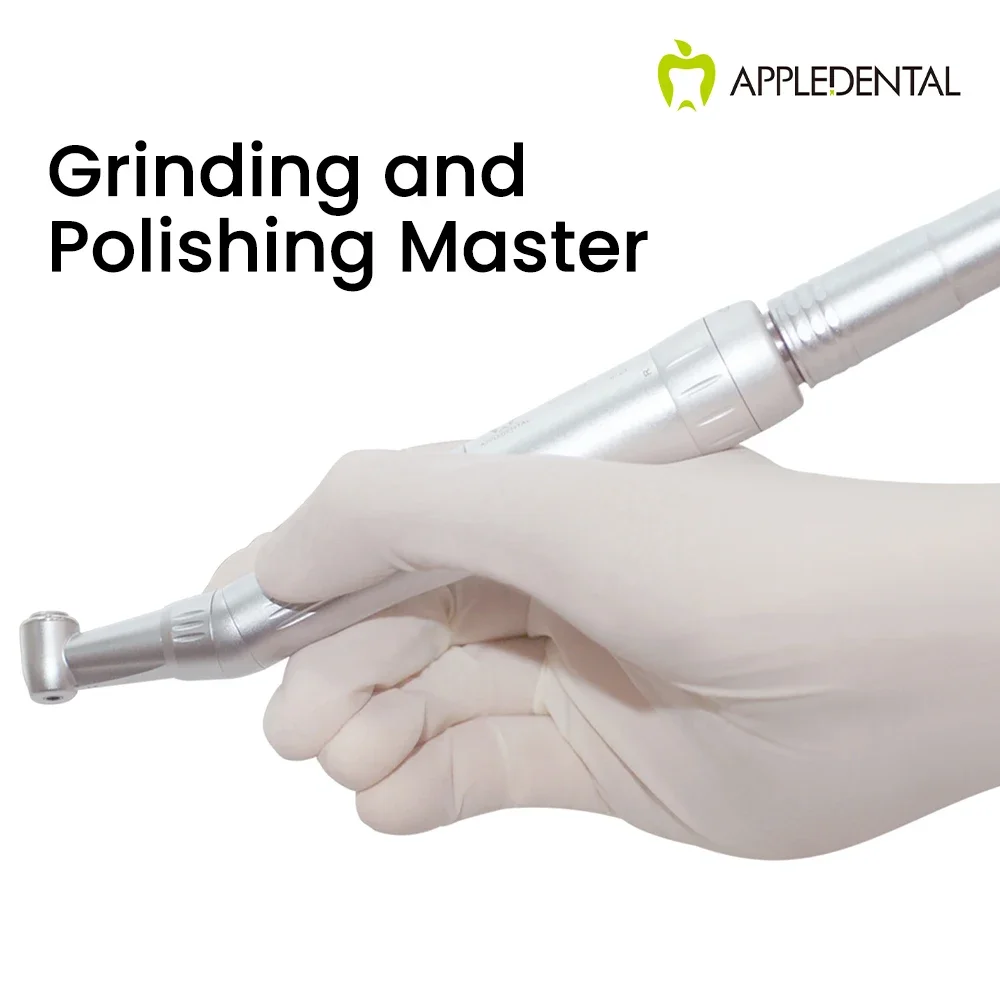 APPLEDENTAL LN Low Speed Handpiece: Internal Water-Air Spray, Ceramic Bearings, Push Button, Lower Vibration, Enhanced Safety