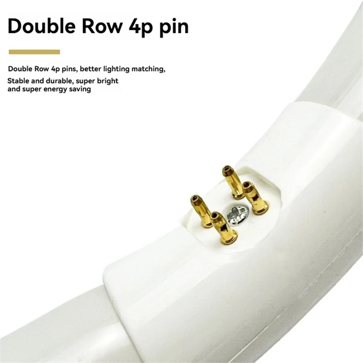 

X64A_2pcs FC8T9/CW Circular Fluorescent Light Bulb,8Inch Round T9 22W Circline Bulbs Replacement for Circle Ceiling Fixture