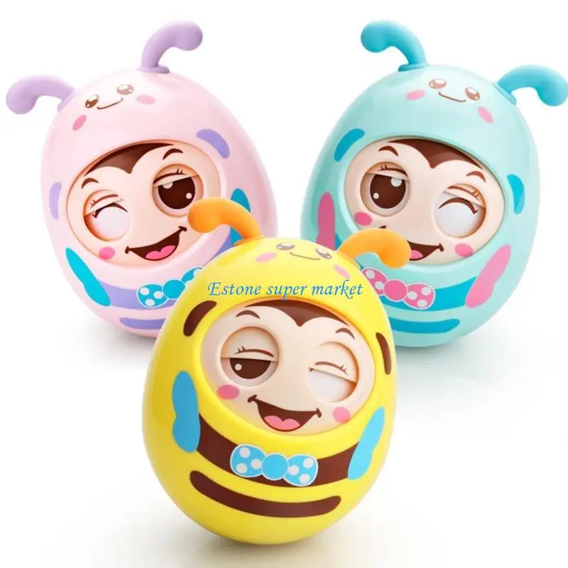 090b niños pequeños bebés tumbler ratule molares para niños tumbler toy juguete educación temprana