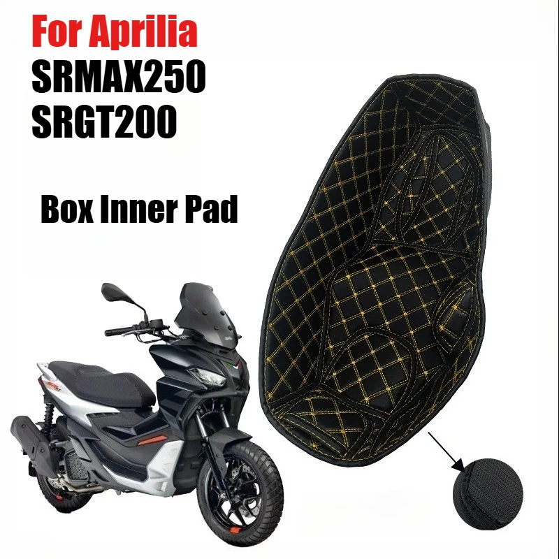 

Для Aprilia SRMAX 250 SRMAX 250 SR GT 200 аксессуары для мотоциклов, ящик для хранения сиденья, внутренняя накладка, защита багажника, багажника