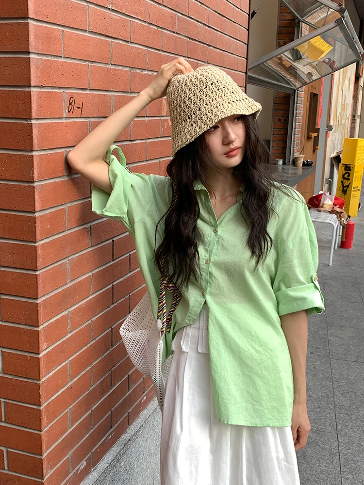 

Уникальный женский летний тонкий топ с коротким рукавом, омолаживающий, очень милый, уникальный, очаровательный, маленький размер