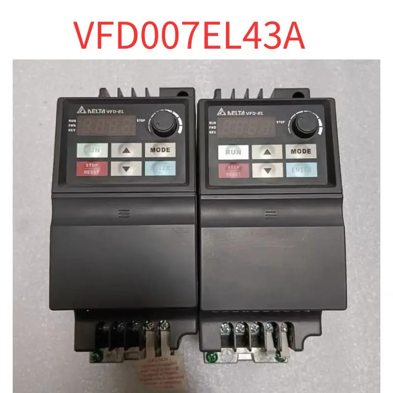 

Used VFD007EL43A Inverter tested ok 0.75KW 380V