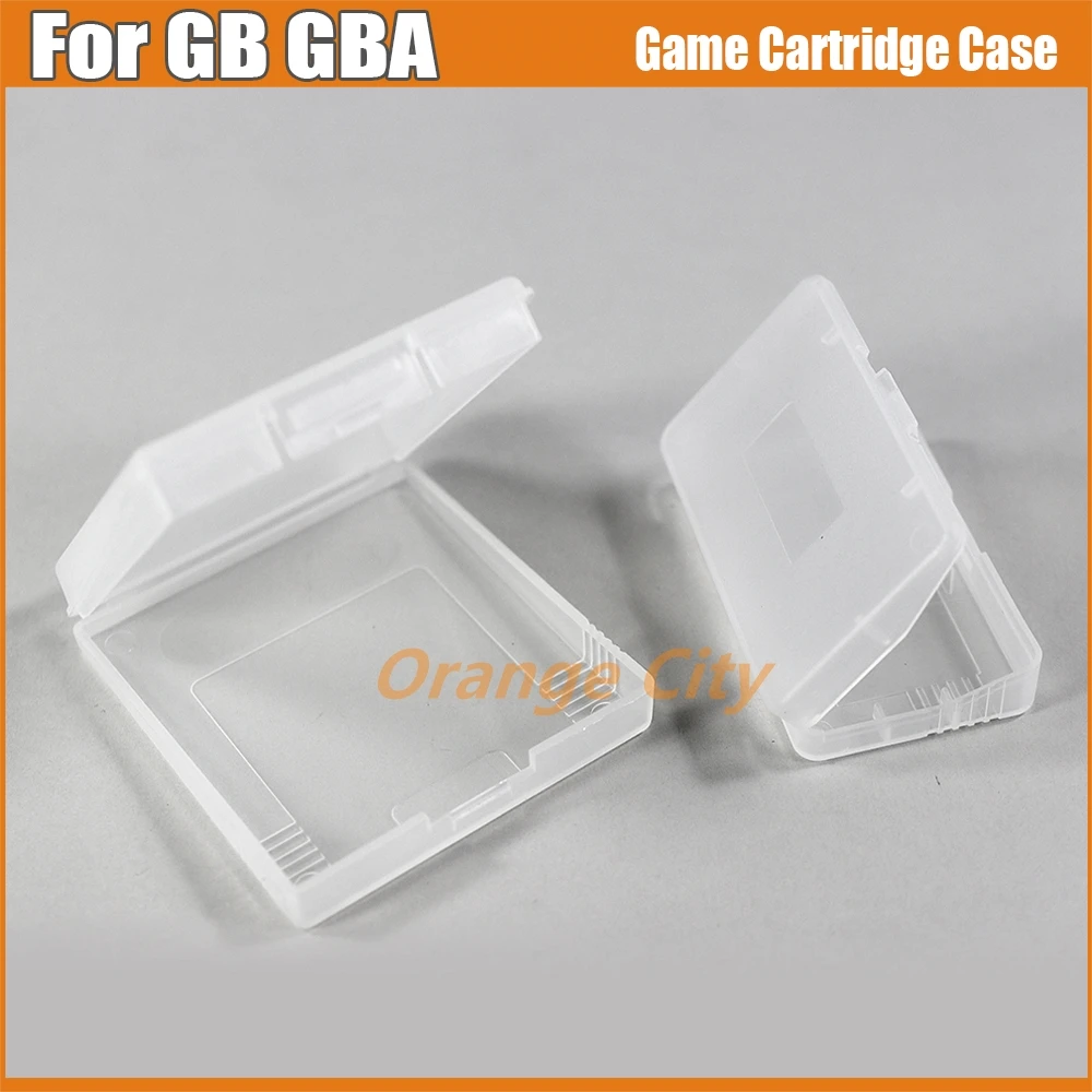 

100PCS Game Cartridge Plastic Case Cover Game Cards Storage Box For GameBoy For GB GBC GBP GBA SP Protector Shell Box For GBA