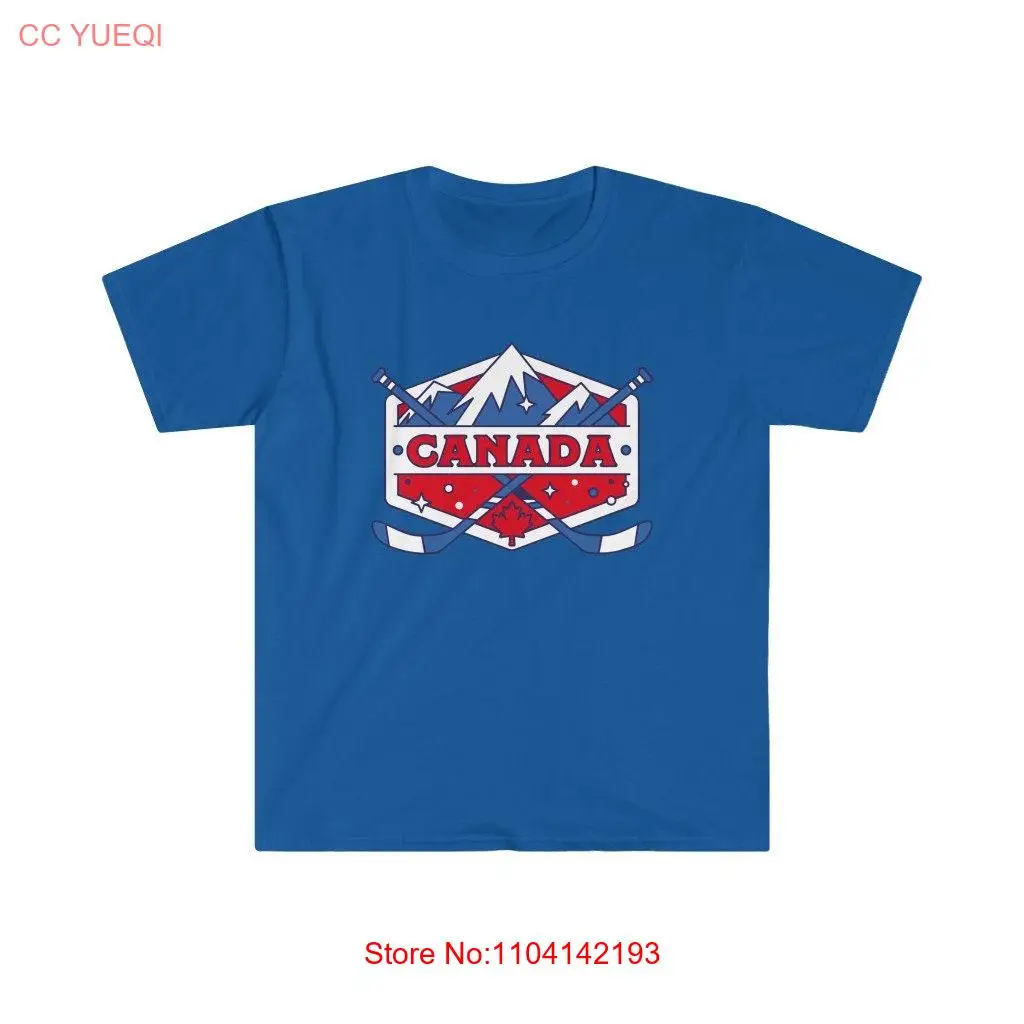 Koszulka hokejowa Canada Vintage Night In Dumny, aby być kanadyjskimi statkami z długich lub krótkich rękawów