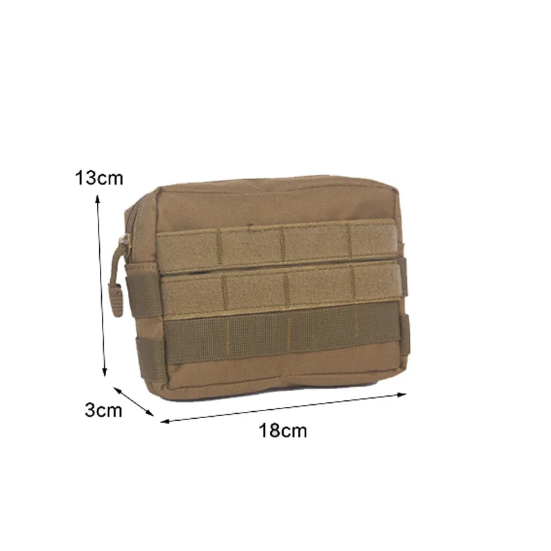 Outdoor Sport Sport Molle Pouch Mobile Phone Waist Bag EDC Tools Pouch Multifunctional Running Riding Small Chang Bag