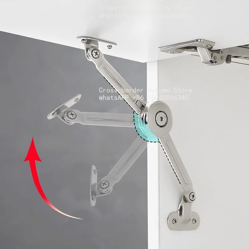 Stop up and down at will, turn the  cabinet, wardrobe, hydraulic stop at will, support rod, mechanical telescopic accessories