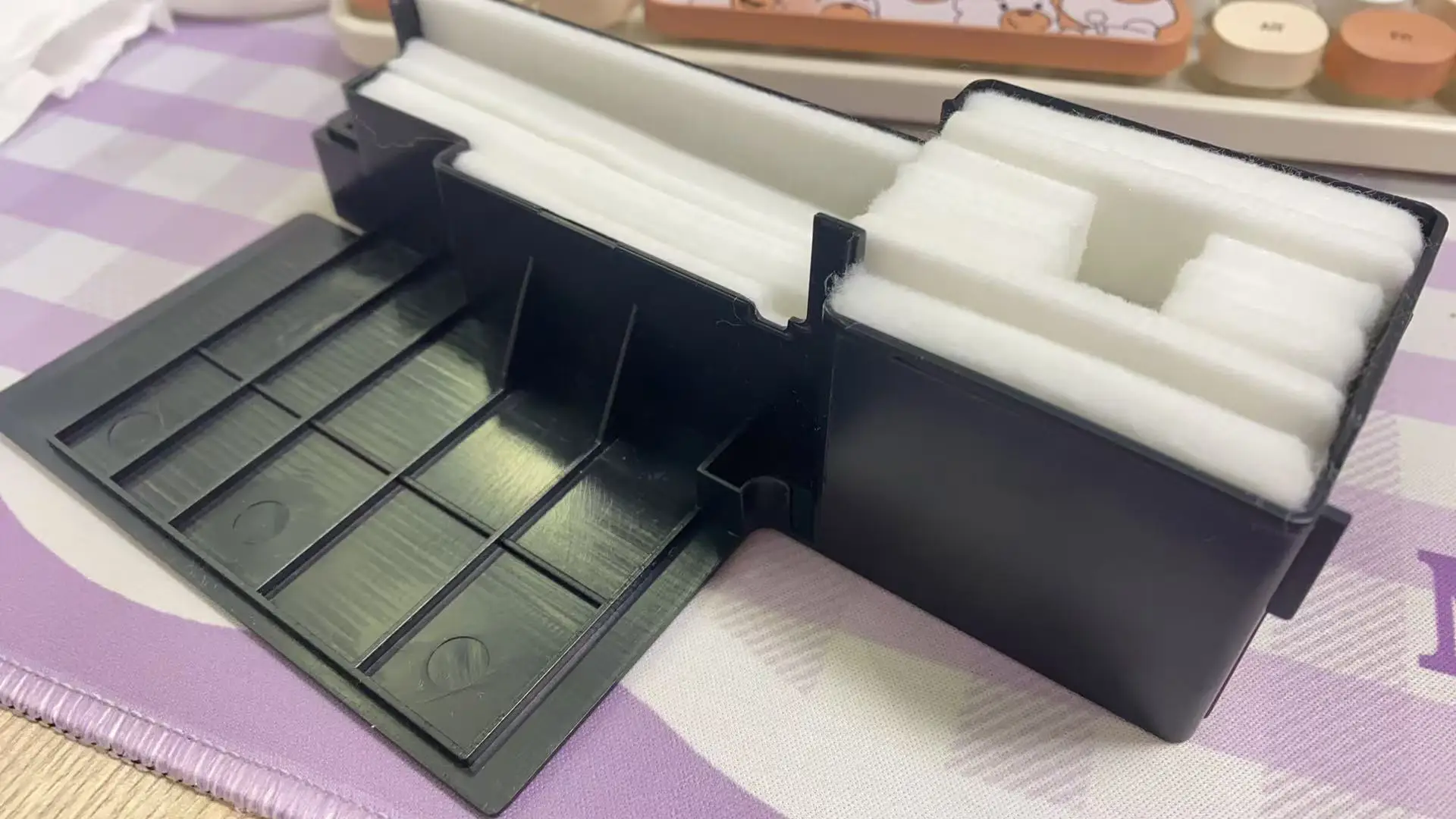 

1 шт. L210 L301 губка для резервуара для отработанных чернил для Epson L110 L111 L211 L130 L132 L303 L310 L351 L353 L355 L358 L360 L365 L455 Pad