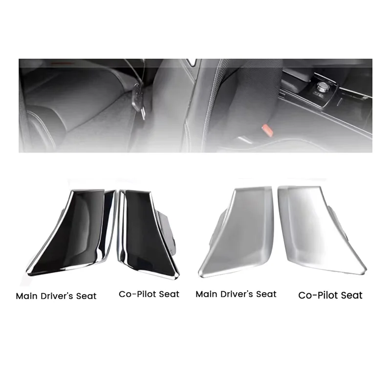 Матовый серебристый переключатель блокировки регулировки левого переднего сиденья A2079108506 для W204 C204 W207 09-16