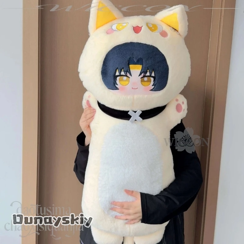 Asaba Harumasa 80cm Cute Long Cushion Stuffed Anime Throw Pillow Sofa Bed Back Cushion Home Gifts Cosplay Game Zenless Zone Zero - view 5