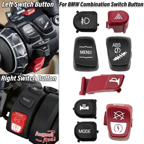 오토바이 액세서리 BMW F700GS F800GS F750GS F850GS F800GS 어드벤처 F800R C650GT 블랙 스위치 단추 커버