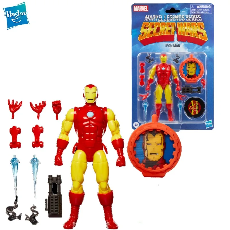 New Original Hasbro Marvel Legends Series Secret Wars Iron Man Action Figure Toys Gift Model