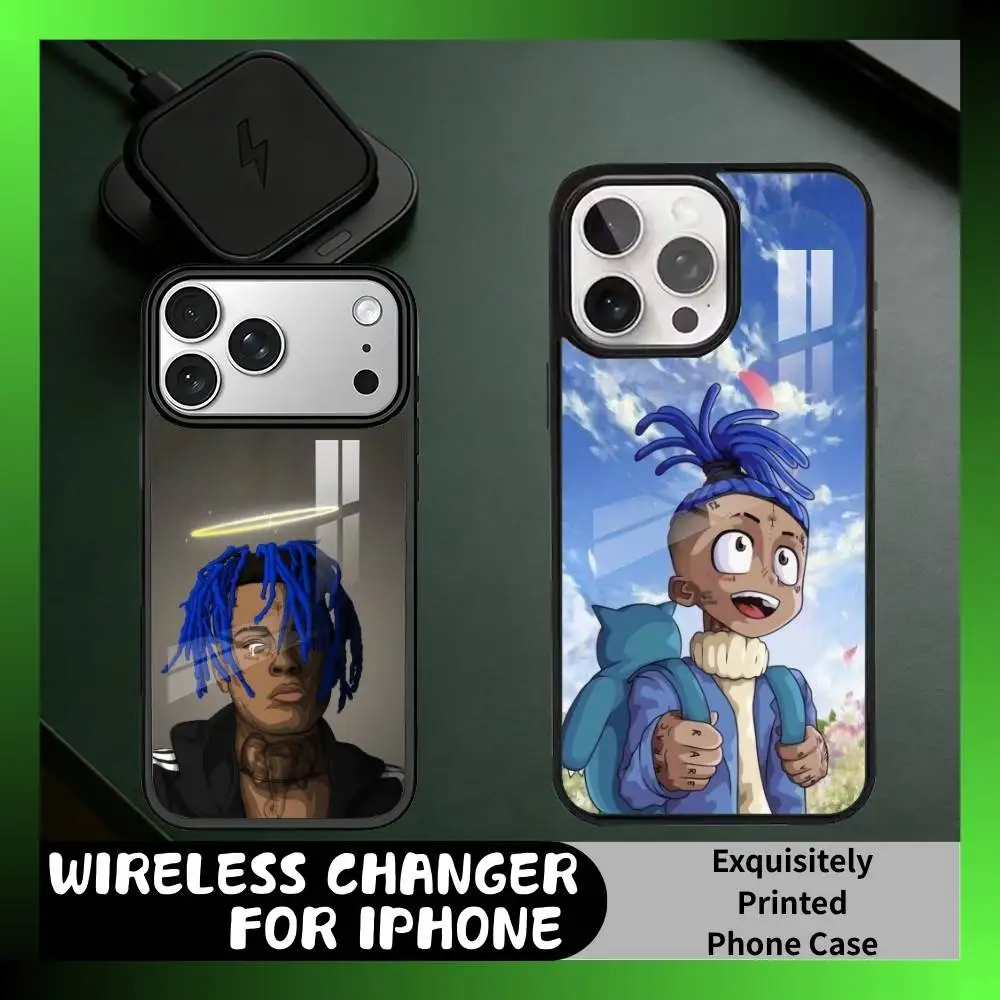 

SAD Rapper XXX-Tentacion Phone Case For iPhone17,16,15,14,13 Plus,Pro Max Magnetic For Magsafe Wireless Charging