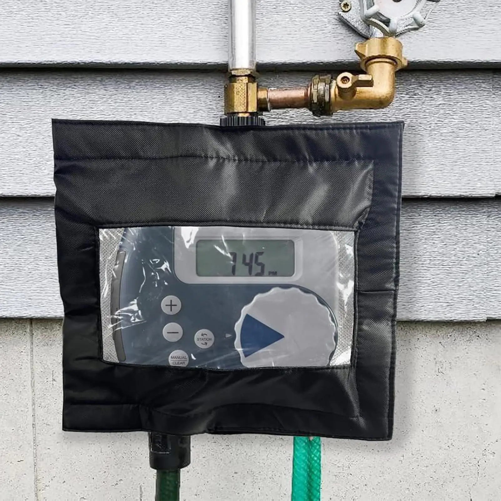 غطاء مؤقت سقي واقي مقاوم للطقس نافذة أمامية شفافة مضادة للتجميد كم مرئي للحديقة الخارجية والفناء الخلفي #3