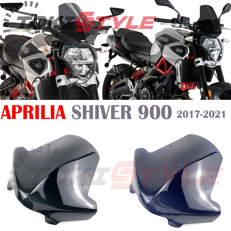 Motorcycle windshield windscreen aluminum deflector kit fits PRODUCTS APRILIA SHIVER 900 2017 2018 2019 2020 2021 shiver 900