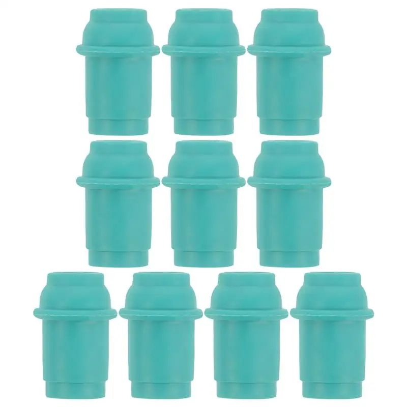 

10 Pcs Cupping Connector Cups Pump Nozzle Connectors Glass Tips Vacuum Tool Plastic Small Hand Device