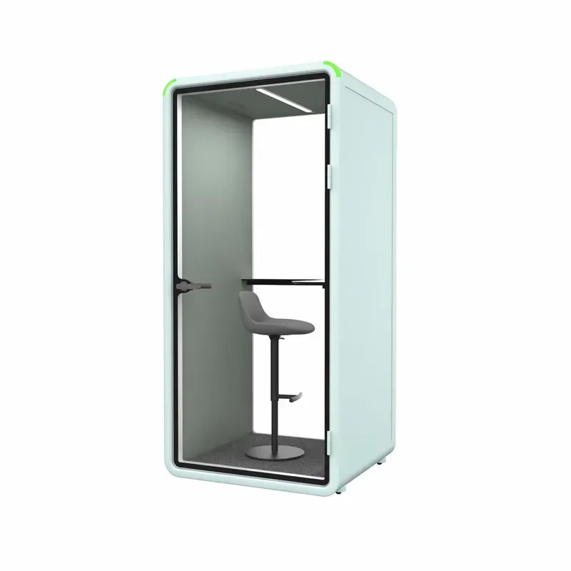 for Music Studio Soundproof Room Silent Cabin Education Center Airport Phone Booth Small Office