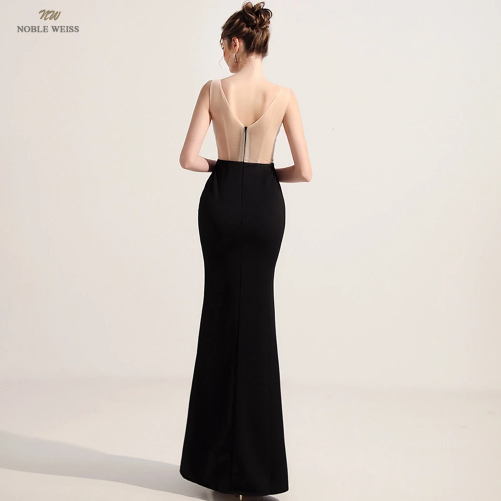 Evening Dresses  V-Neck  Floor-Length  Dresses Woman Party Night  Mermaid  Prom Dress Customized