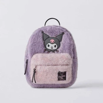 New Disney cartoon Stitch  Kuromi New Kids Backpack Mini Schoolbag Girls and Boys Cute Shoulder Bag