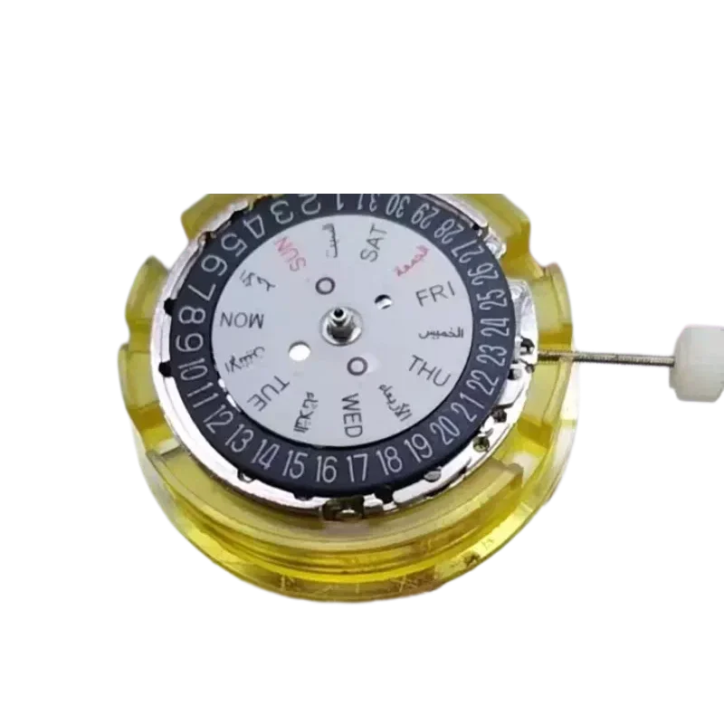 Beijing watch accessories 2813 mechanical movement 6 o'clock day calendar Middle Eastern 8205 dual calendar white machine