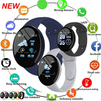 New D18 Multifunctional Smart Watch Men Women Bluetooth Connected Phone Music Fitness Sports Bracelet Sleep Monitor Smartwatch