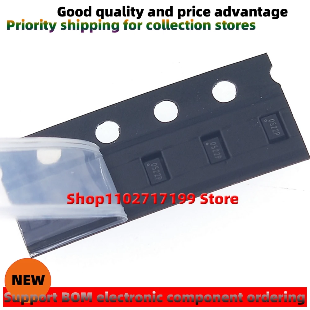 100PCS/LOT RCLAMP0522P.TCT Silkscreen 0522P  SLP1610P4 TVS/ESD protection diode chip brand new